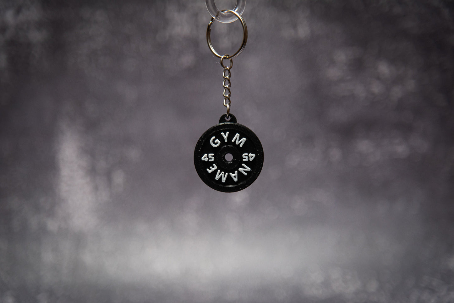 Weight keychain, custom weightlifting keychain for coaches, powerlifters and athletes