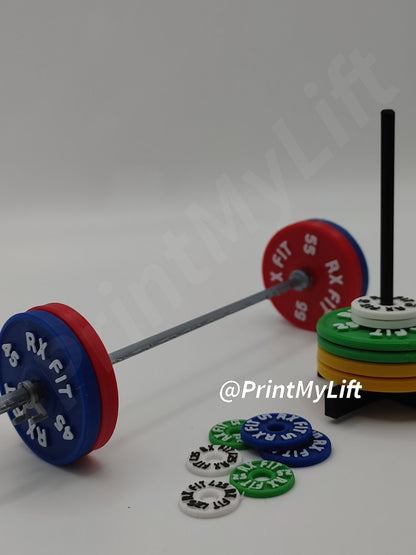 Variety pack, Customizable Miniature Barbell