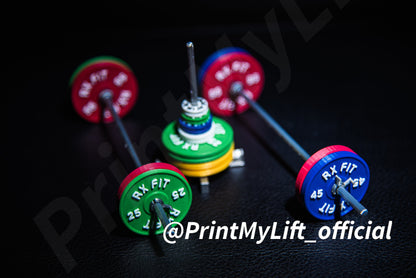 Variety pack, Customizable Miniature Barbell