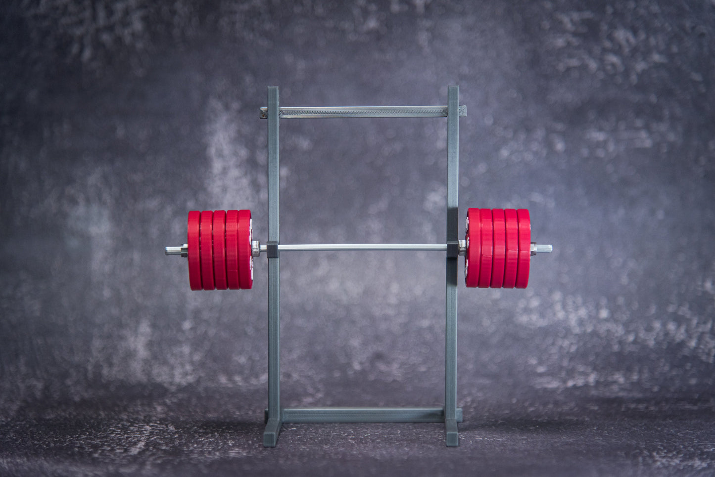 Customizable Miniature Barbells and Squat Rack Set-Perfect for Crossfit, Weightlifting, and Powerlifting Enthusiasts to Show Their Strength