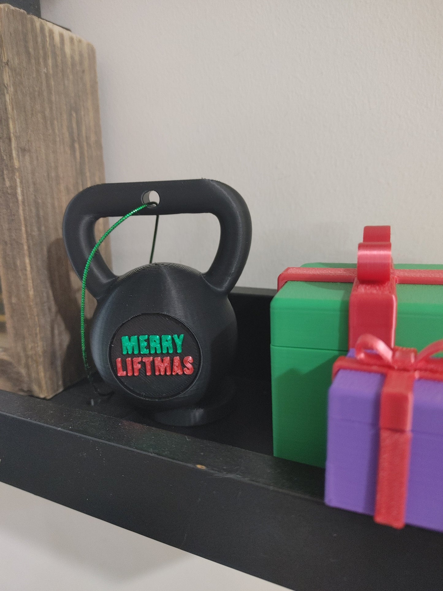 Customized Kettlebell Christmas Ornaments, Perfect for Gym Lovers, Weightlifters, Powerlifters, Crossfitters, or Coaches